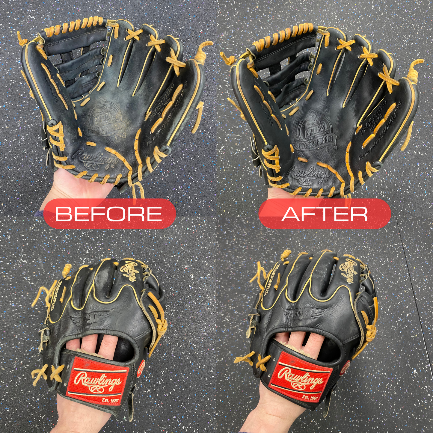 BORN AGAIN SPORTS Complete Glove Break-In Kit