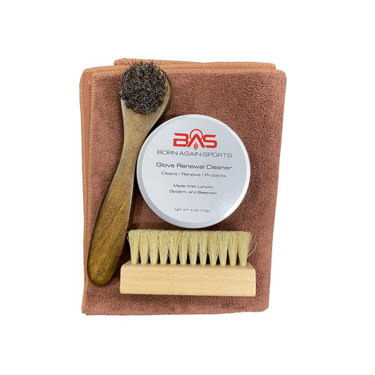 BORN AGAIN SPORTS Baseball & Softball Glove Renewal Cleaner Kit 4oz